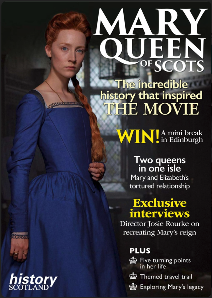 History Scotland Mary Queen of Scots special edition magazine cover